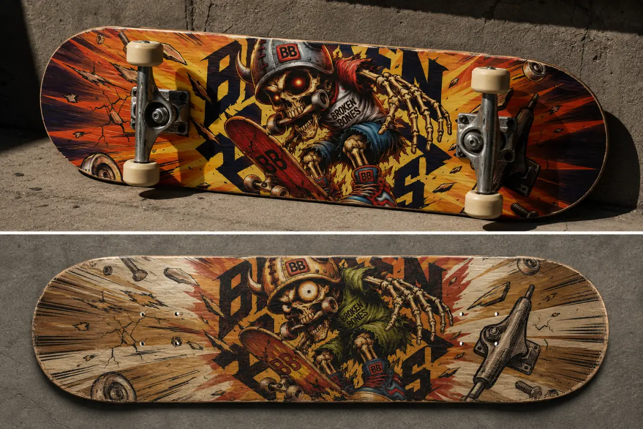 Broken Bones — tablas