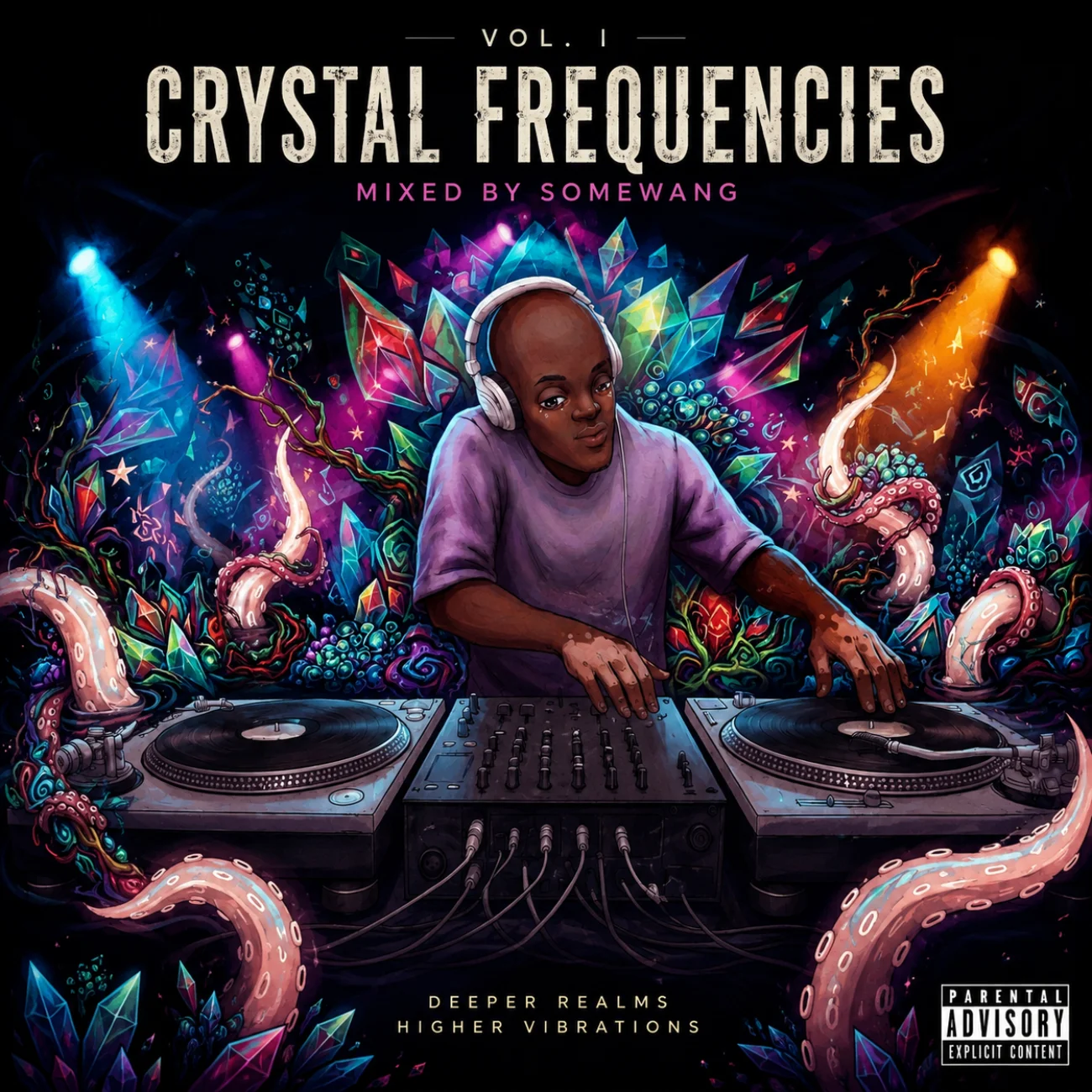 Crystal Frequencies — cover de álbum
