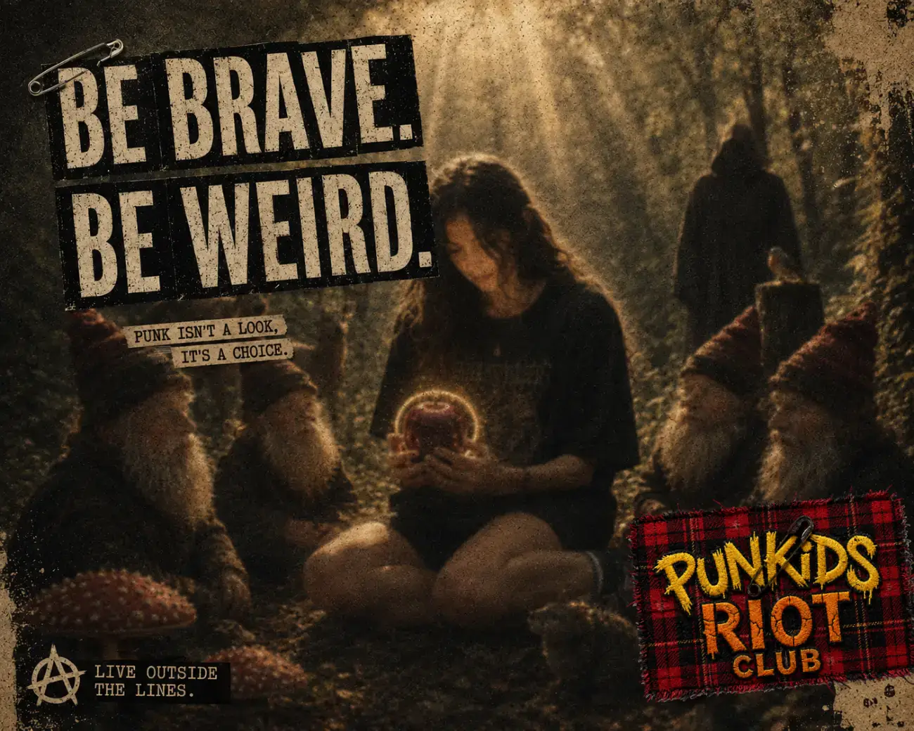 PunKids — campaña Be Brave. Be Weird.